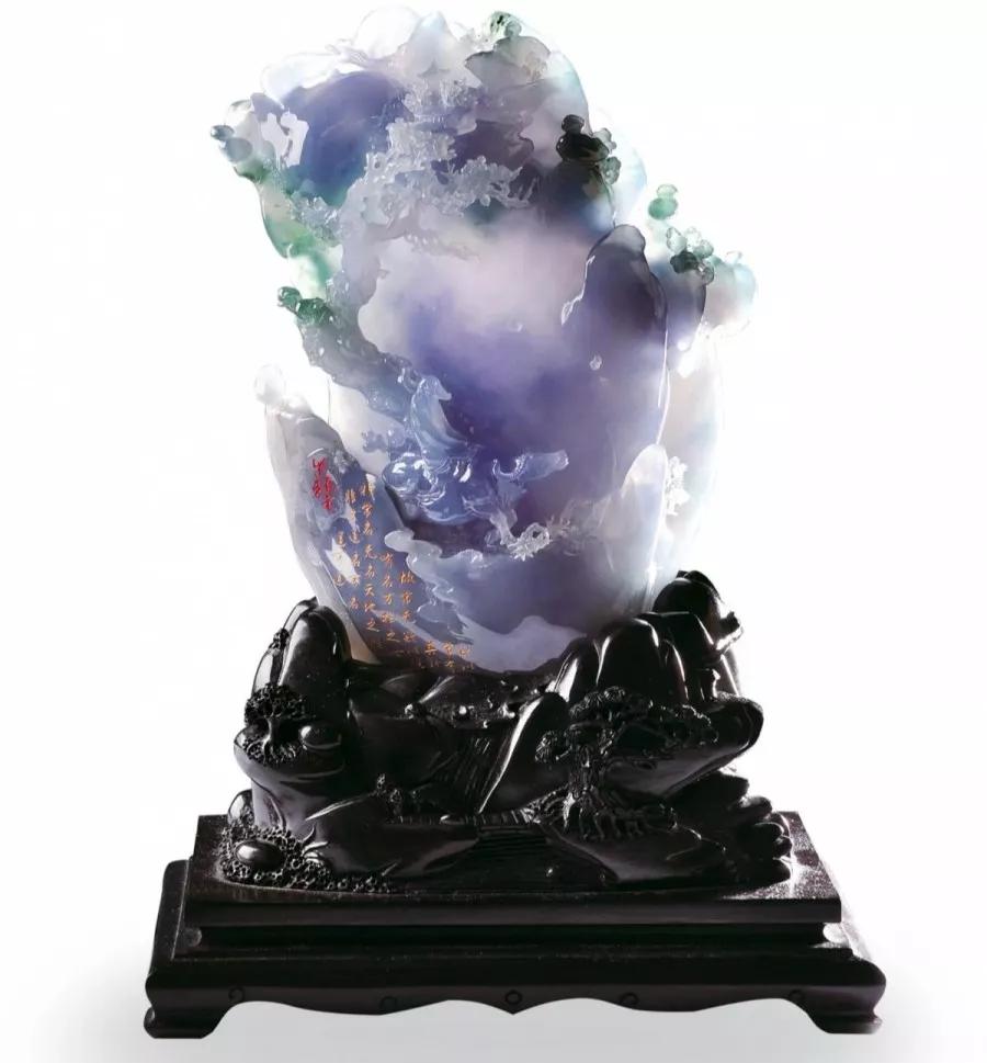 估价3000万的翡翠山子，堪比一座金山！  第9张