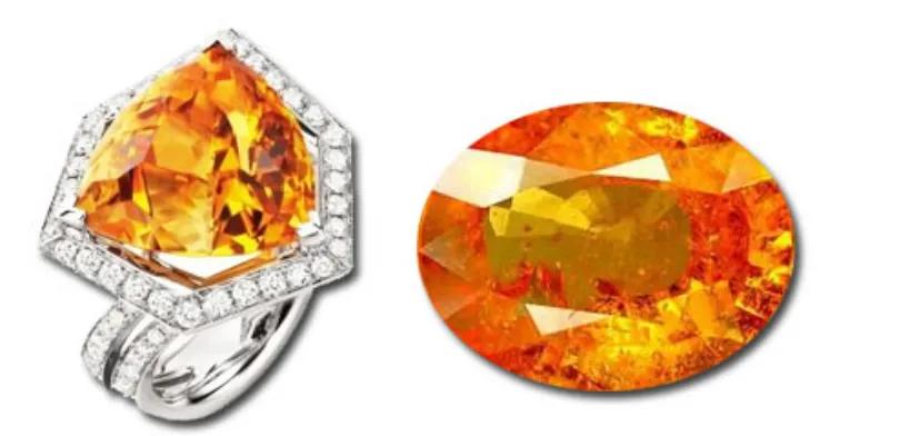 石榴石，除了红色还有哪些高贵品种？  第4张