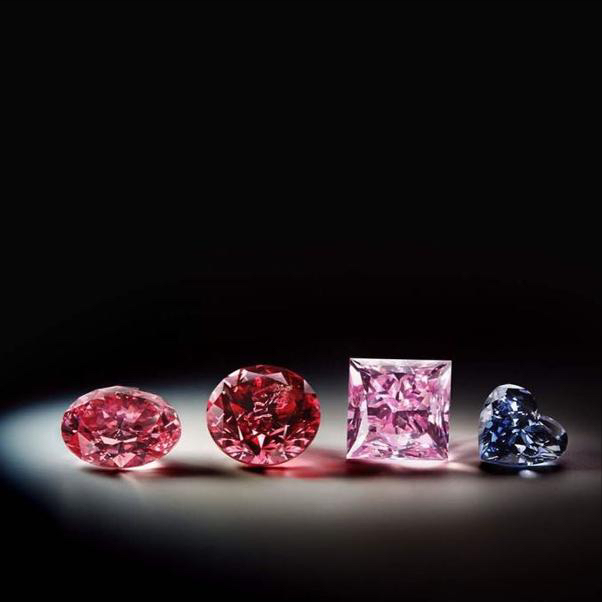 钻石可不是无色的价高，彩钻的价格颠覆你的认知，色彩斑斓真稀有  第9张
