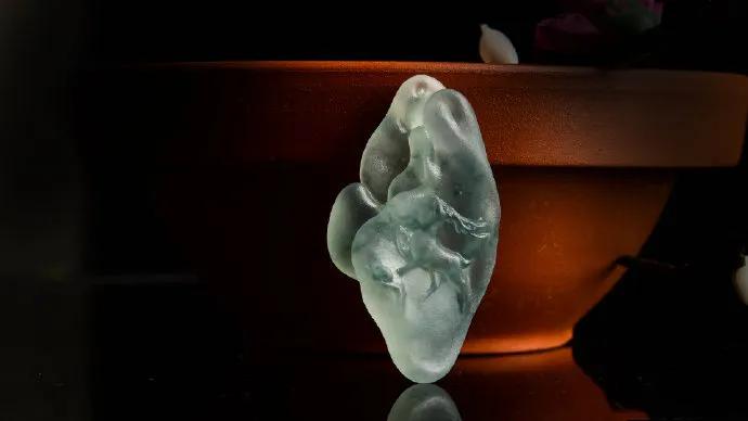 黑藓翡翠手镯从原石到成品，随形边角料又美出了新境界！  第4张