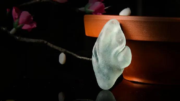 黑藓翡翠手镯从原石到成品，随形边角料又美出了新境界！  第5张