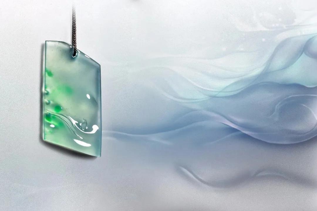 黑藓翡翠手镯从原石到成品，随形边角料又美出了新境界！  第11张