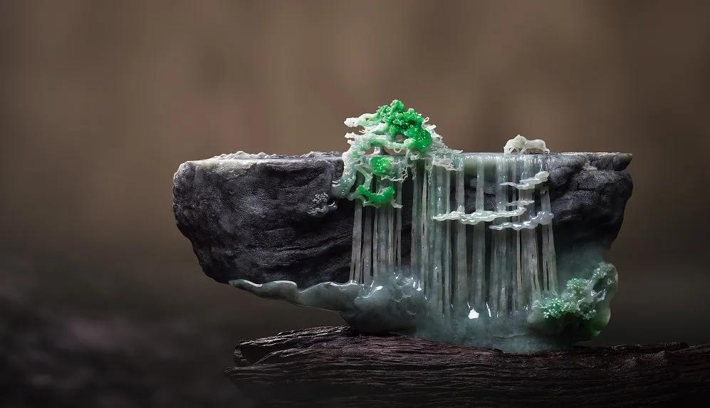 估价3000万的翡翠山子，堪比一座金山！  第11张