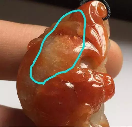 汽车挂件保平安符翡翠翡翠的内部里都有什么？看清楚了！  第10张