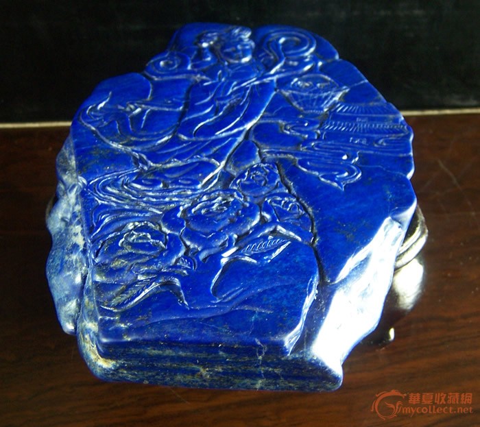 镶嵌翡翠貔貅戒指价格青金石辨别秘籍一：明辨产地和名称  第9张