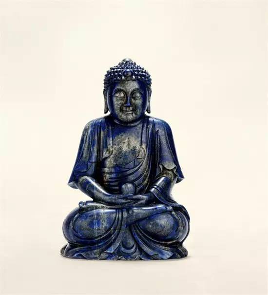 三彩翡翠挂件青金石，高贵的黛蓝之美！  第29张