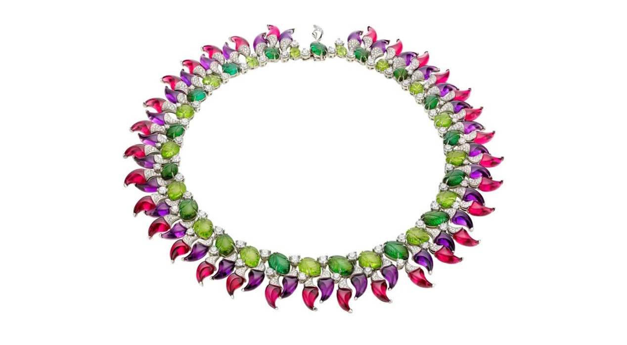 四亿满绿翡翠手镯图片彩虹宝石——碧玺，你到底有多少颜色？  第5张