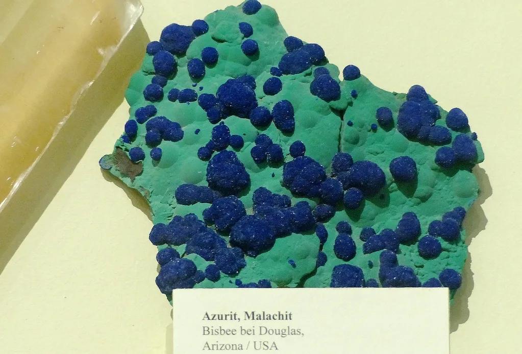 神奇的矿物颜料---孔雀石、蓝铜矿  第19张