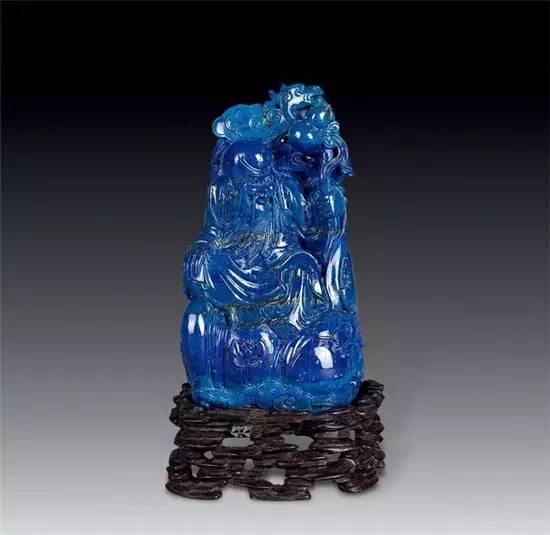 三彩翡翠挂件青金石，高贵的黛蓝之美！  第22张