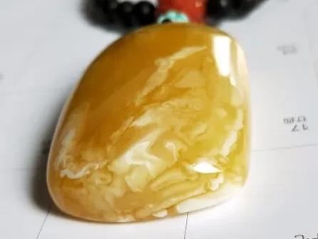 缅甸的翡翠是真的蜜蜡返花，千万别小瞧！  第20张