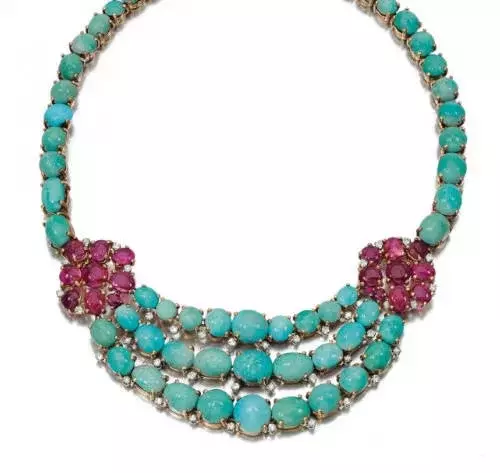 世界顶级绿松石首饰，原来这么美！  第16张