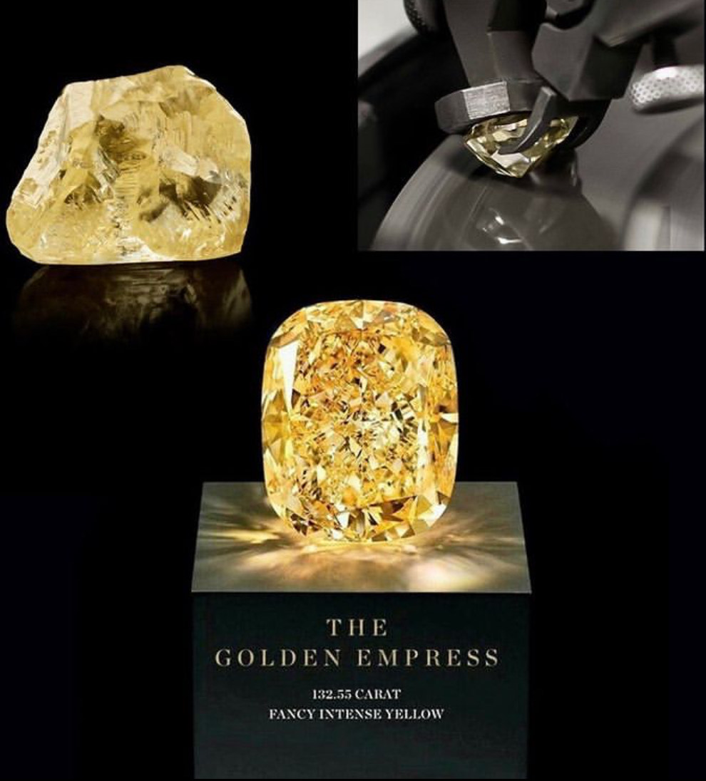 如同太阳一般灿烂，散发着耀眼的光芒，钻石中的贵族-金钻  第4张