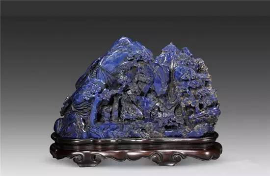 三彩翡翠挂件青金石，高贵的黛蓝之美！  第18张