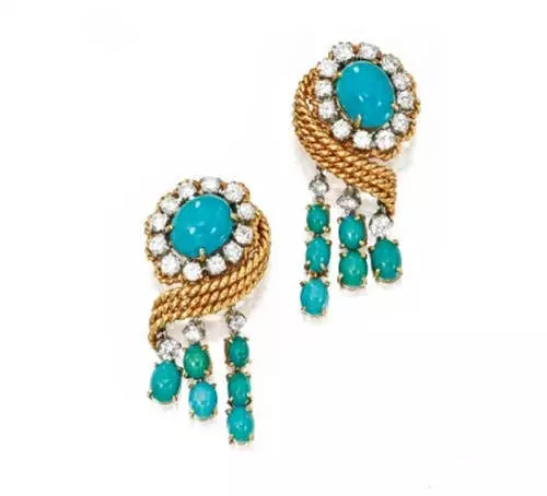 世界顶级绿松石首饰，原来这么美！  第23张