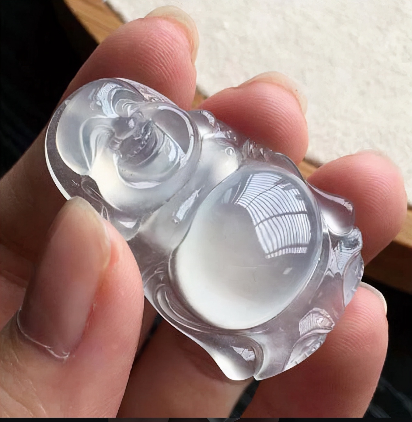 白色的翡翠的鉴别方法家里有这种翡翠的要注意啦  第8张