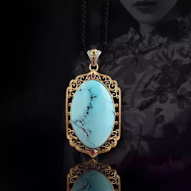 冰种翡翠原石的皮绿松石只玩高瓷蓝？  第6张