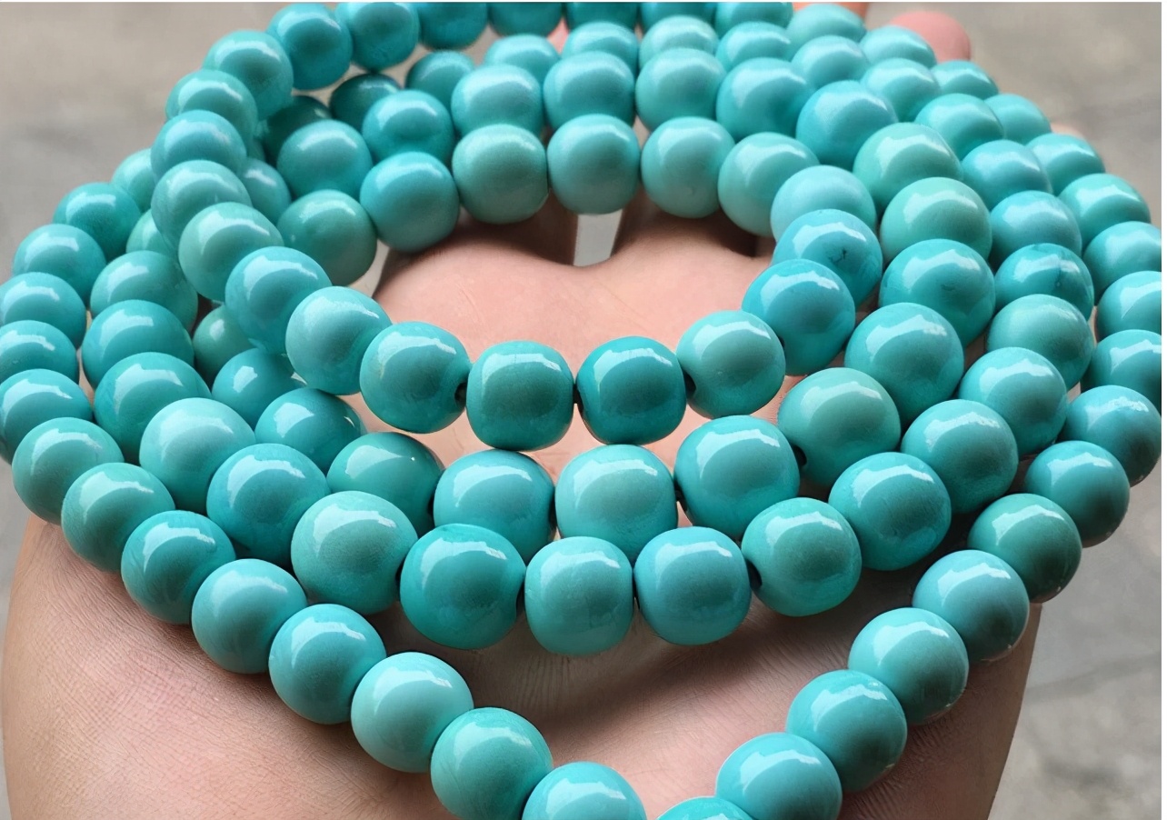 翡翠雕刻铣头东方圣玉~绿松石  第3张