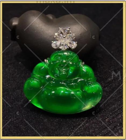 缅甸翡翠玉石佛塔2021太原翡翠高端品鉴会  第1张