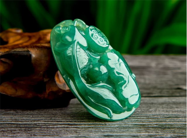 收购翡翠玉石翡翠荷叶吊坠的寓意，看完你就懂了！(图文)   第1张