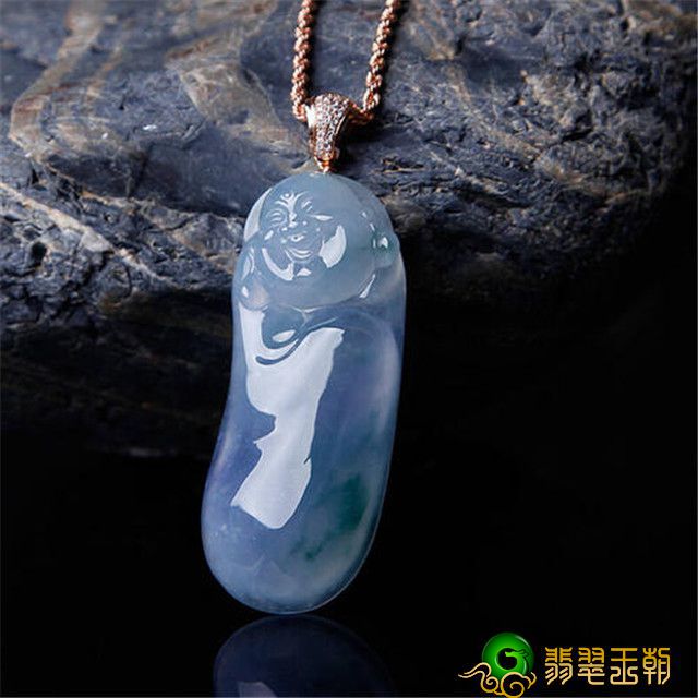 翡翠貔貅_挂件翡翠原素中有哪些艺术特点？看一下这四个层面！   第3张