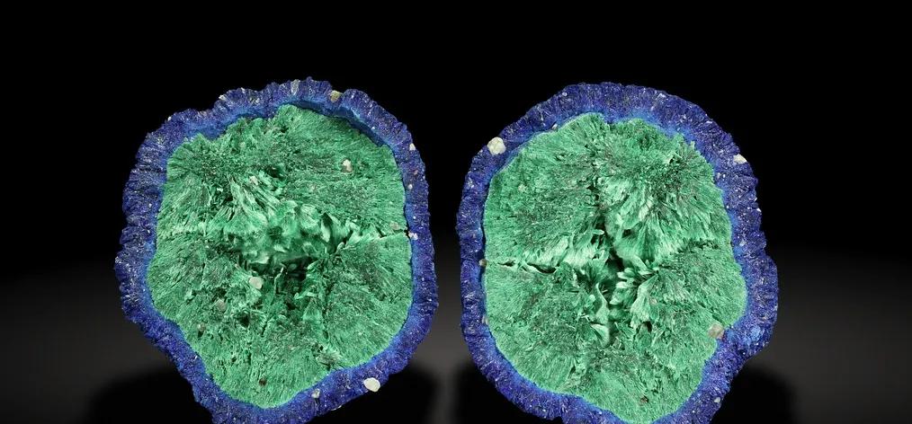 神奇的矿物颜料---孔雀石、蓝铜矿  第18张