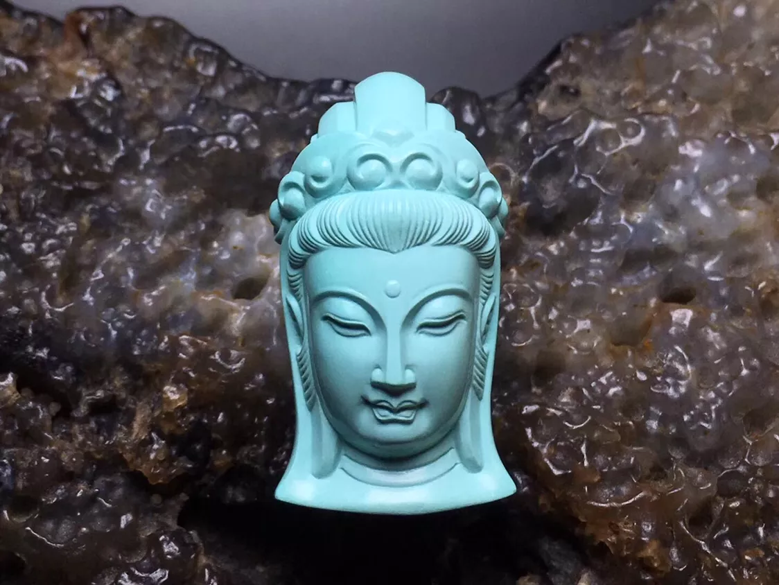 松石属于一种半宝石，却是东西方共同喜爱之物  第4张