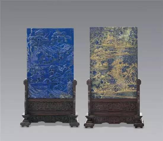 三彩翡翠挂件青金石，高贵的黛蓝之美！  第28张