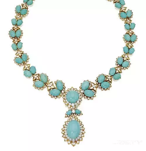 世界顶级绿松石首饰，原来这么美！  第19张