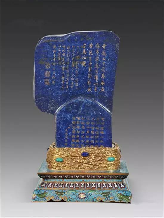 三彩翡翠挂件青金石，高贵的黛蓝之美！  第43张