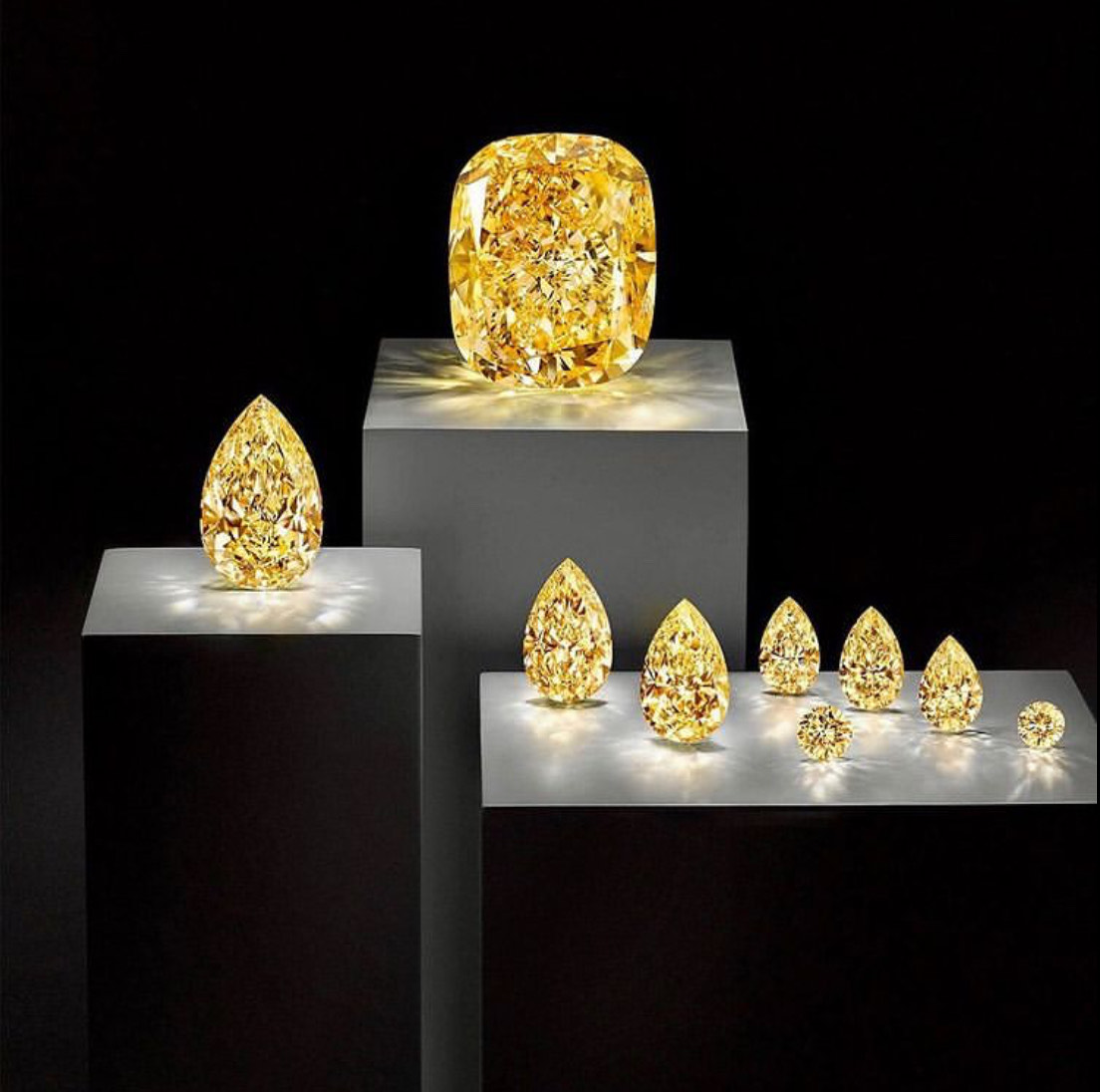 如同太阳一般灿烂，散发着耀眼的光芒，钻石中的贵族-金钻  第5张