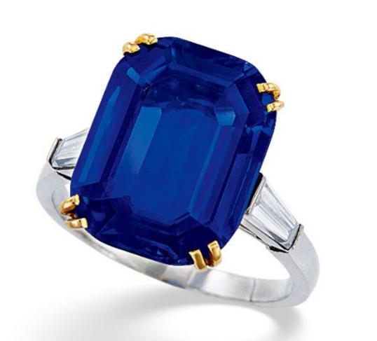 翡翠手镯有黑花图片皇家蓝、矢车菊蓝、暮光蓝、孔雀蓝，哪种蓝宝石更贵？  第6张