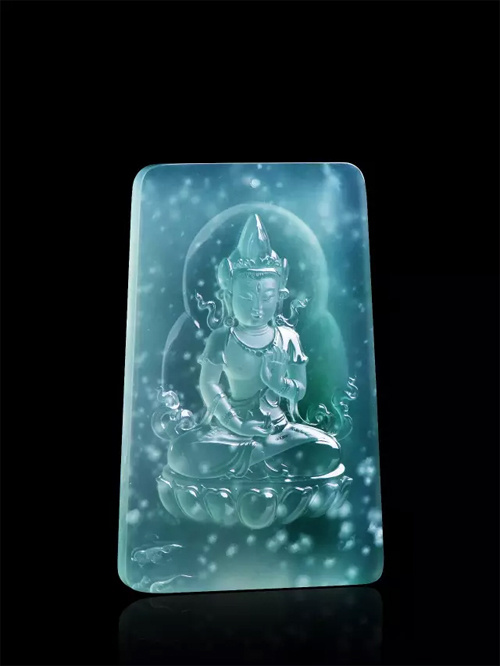 翡翠美文欣赏 静中有乾坤，禅中有深意  第4张