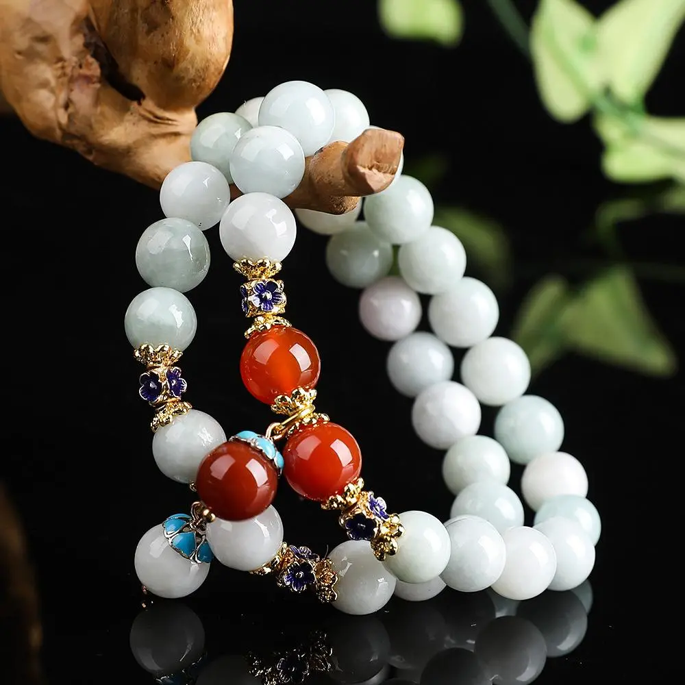 冰糯种翡翠鉴定三十而立，四十而不惑，不同年龄佩戴翡翠也有不同的寓意  第16张