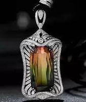 冰种翡翠的拍卖价格最值钱的五种碧玺  第4张