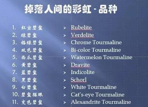 掉落人间的彩虹——碧玺  第3张