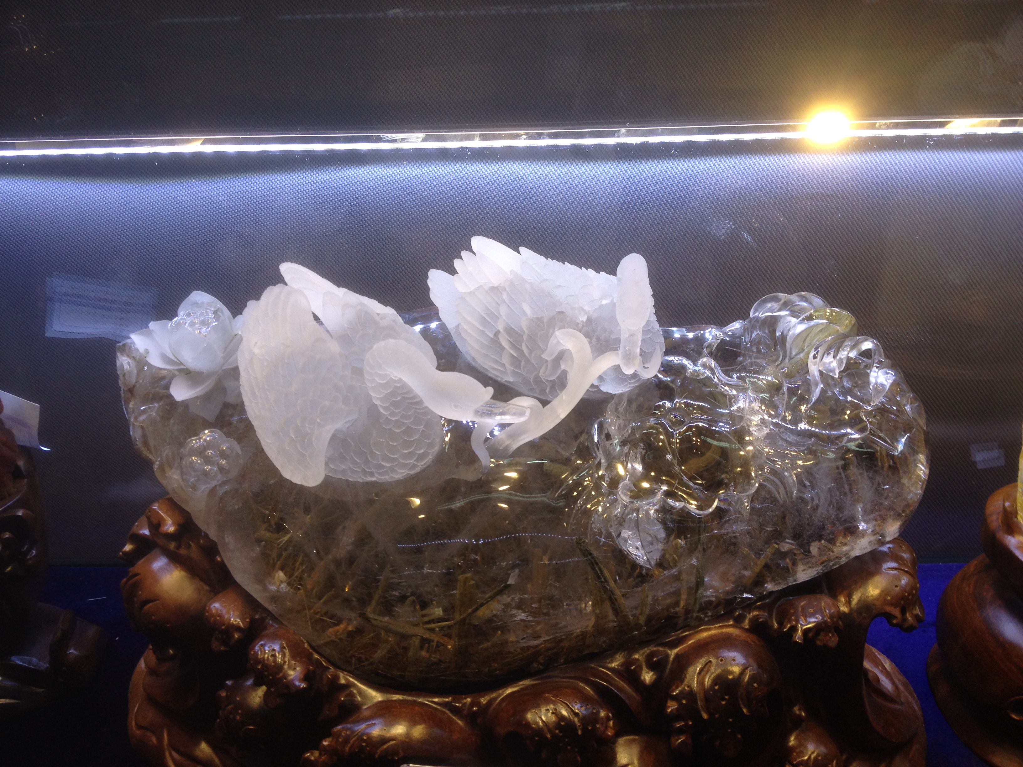 难得一见的天然水晶珍品  第36张