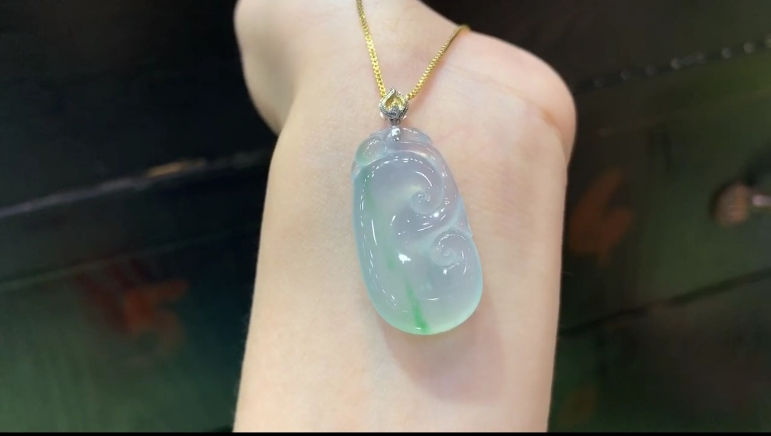 小众高端，金丝种翡翠  第4张