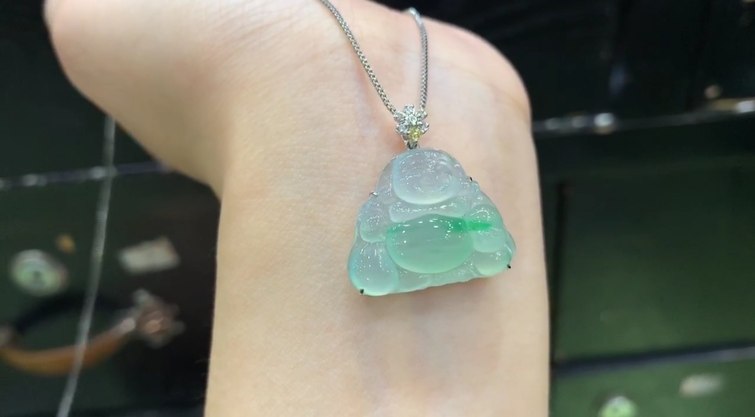 小众高端，金丝种翡翠  第2张