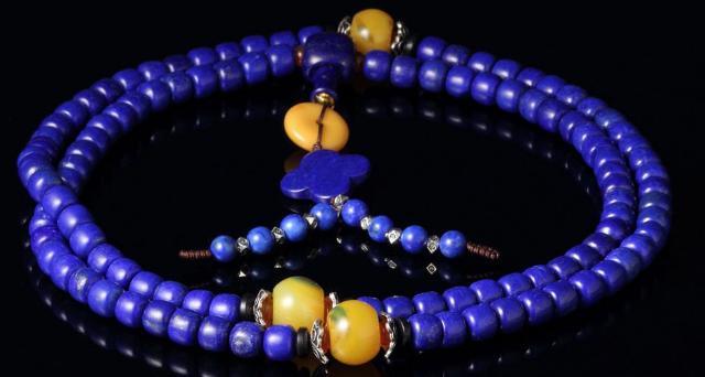 翡翠原石的四大杀手“睹物思天”，雾霾天里的它色相如天——青金石  第3张