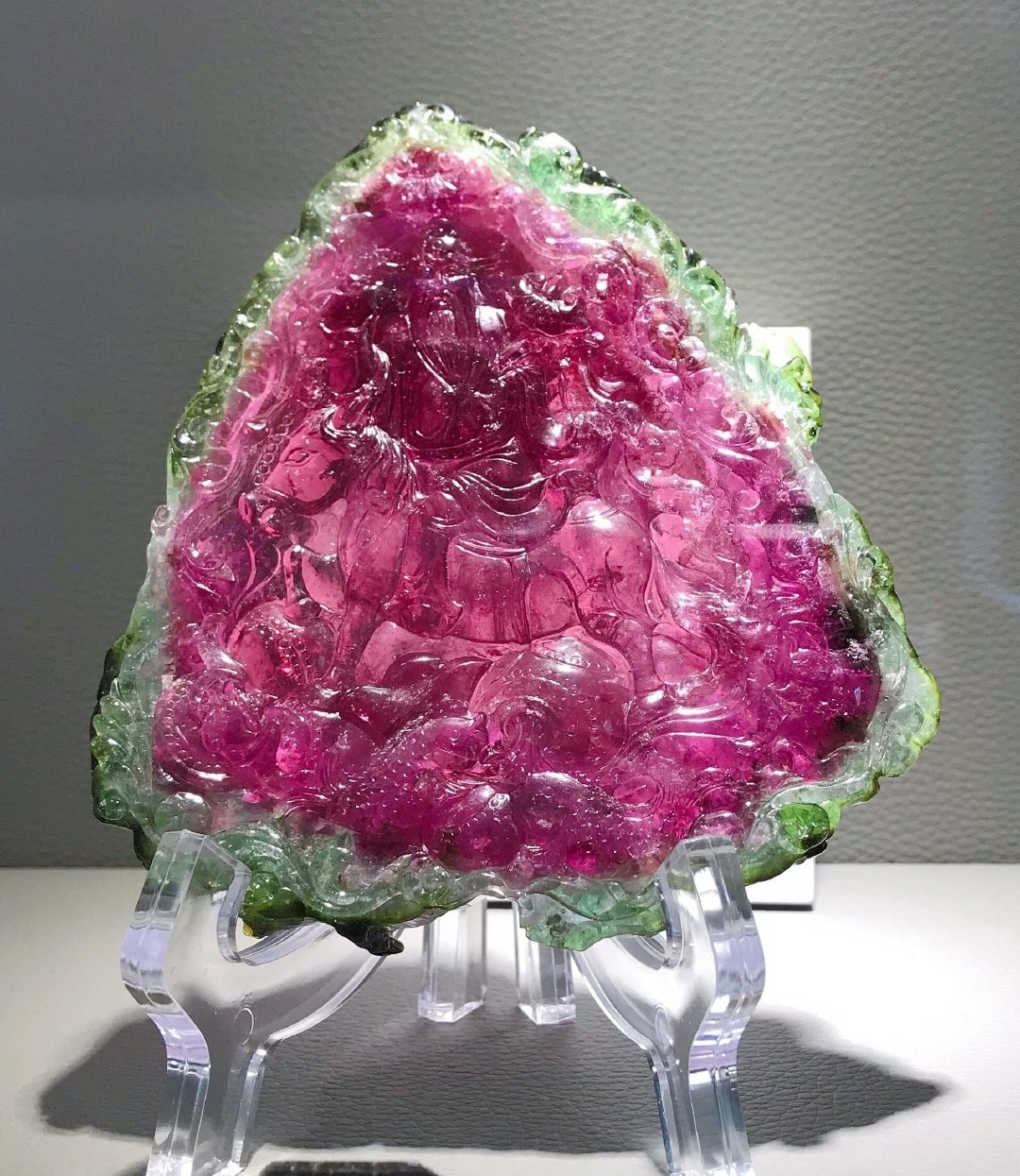 最新翡翠戒指图片女款漂亮的碧玺首饰  第5张