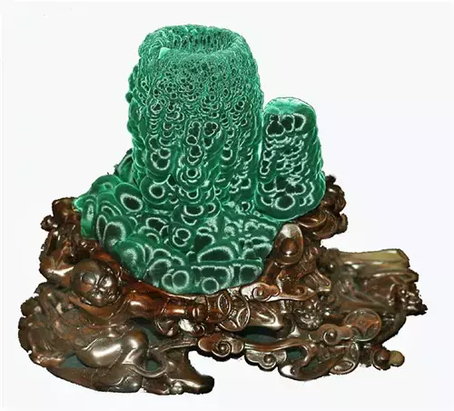 这么美的孔雀石你见过吗？  第23张