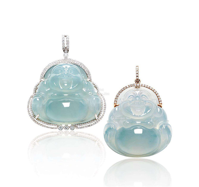 翡翠手镯和吊坠白冰种佛公值钱吗？原来它的价值这么高！   第3张