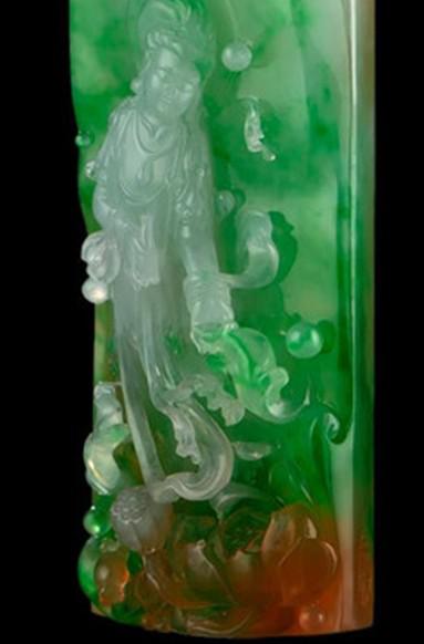 翡翠莲花的雕刻寓意  第25张