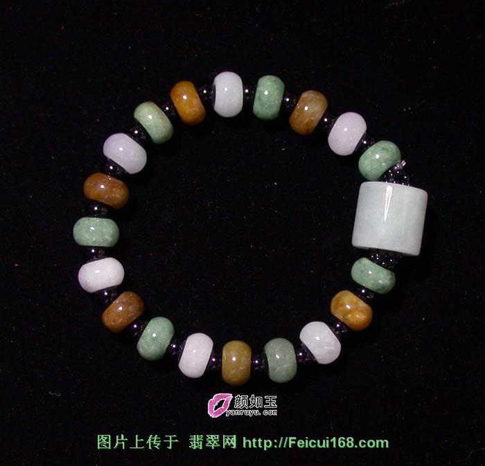 玻璃种翡翠里有纹路吗一丝清凉 翡翠饰品欣赏（图一）  第5张