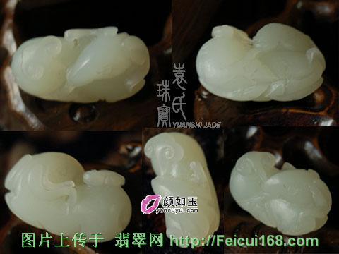翡翠毛料特点玉器佩饰：精美挂件欣赏［图三］  第7张