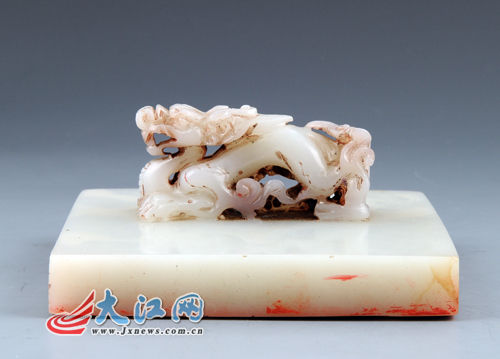 鉴别a货翡翠观音真假江西省博镇馆之宝张天师白玉印亮相  第2张