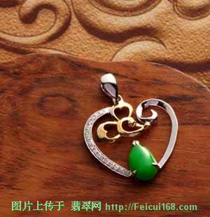 “鼠年吉祥”镶嵌翡翠新品（图）  第7张