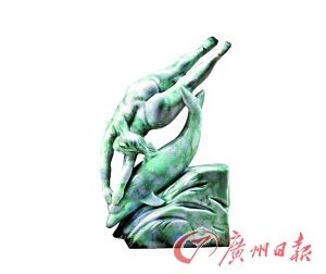 辨别真伪翡翠许鸿飞：当代翡翠 雕塑开拓者(组图)  第3张