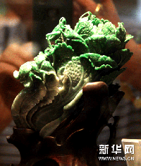 冯志文雕刻翡翠精品（图）  第3张