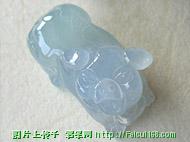 辨认各种翡翠种色－富贵猪类（图1)  第3张